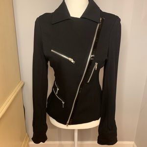 Cache Black zipper jacket.